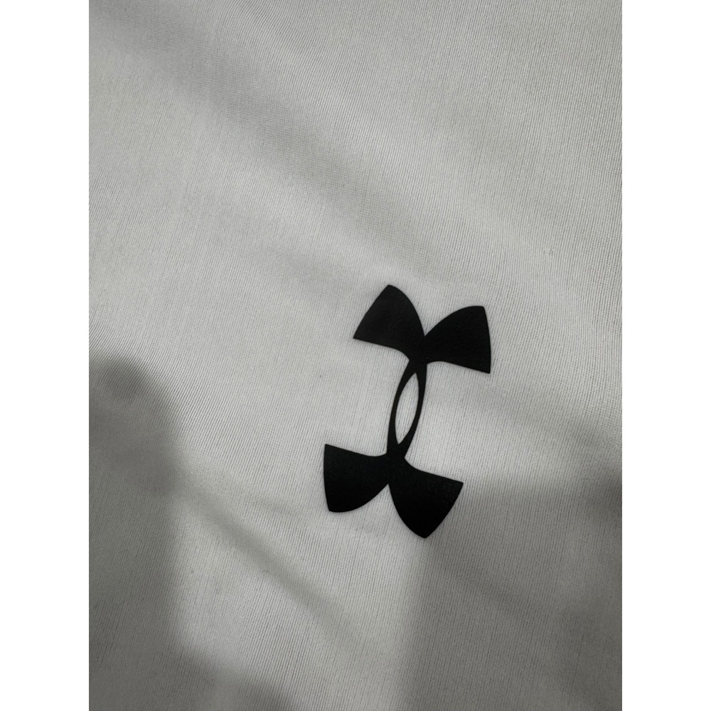 Under Armour HeatGear Compression Tank Top Mens XL White Sleeveless Gym Shirt - Picture 5 of 7
